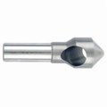 Morse Countersink, Series 1753, 2 Body Dia, 2 Overall Length, 14 Shank Dia, 82 deg included Angle, 0 25612